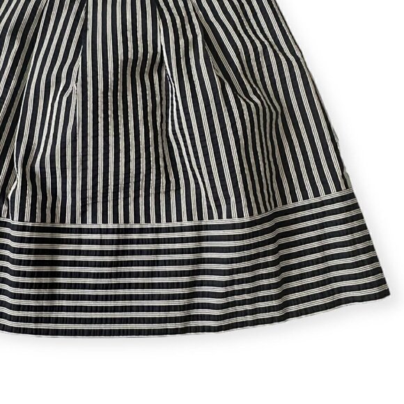 Moschino Cheap and chic Striped Cotton Mini Skirt, Size US10 - Picture 11 of 14